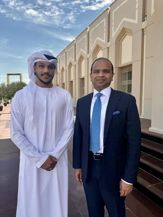 With Adeeb Ahmed