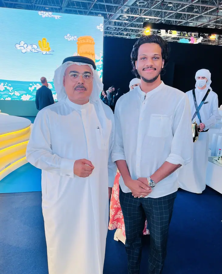 With Aziz Al Musallam
