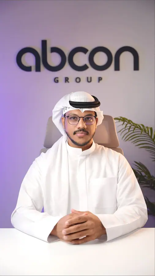 Muhammed Shafad seated at the Abcon Group office