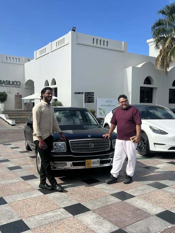 With Jaber Abdul Wahab